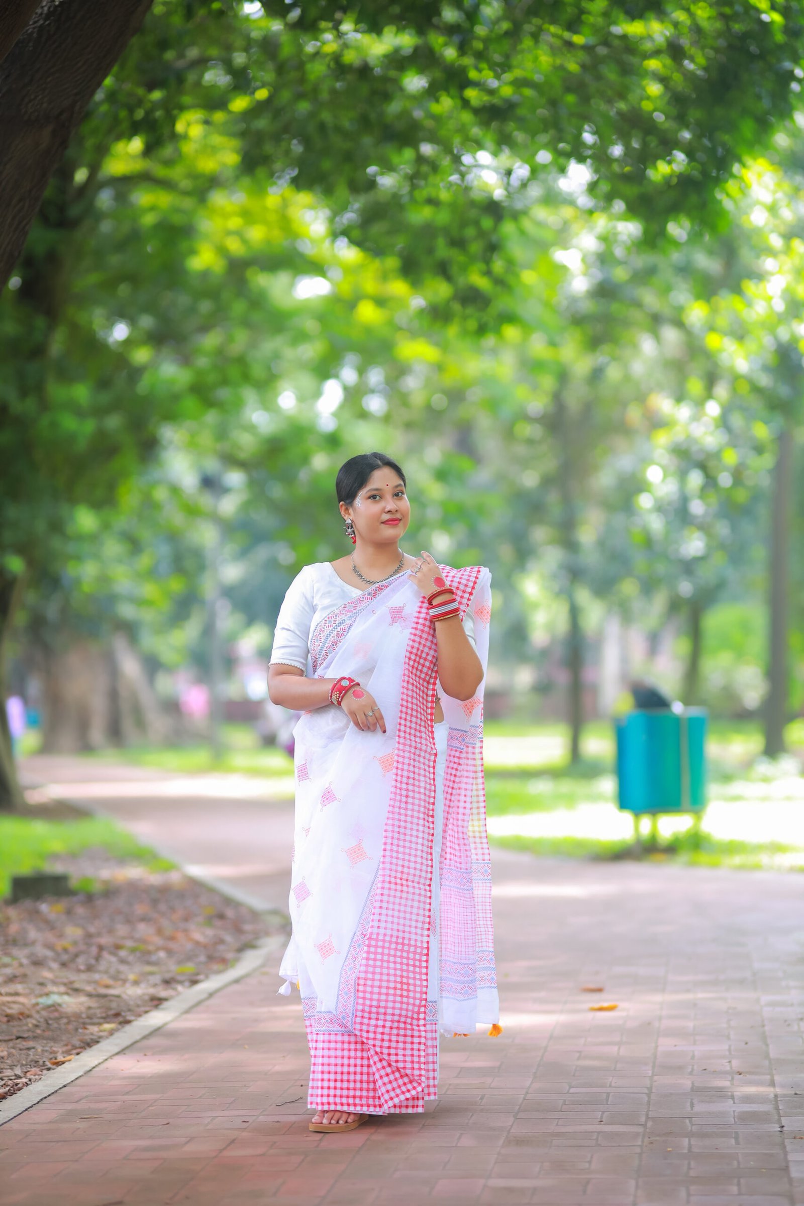 শুভ্রলাল — Cotton Saree