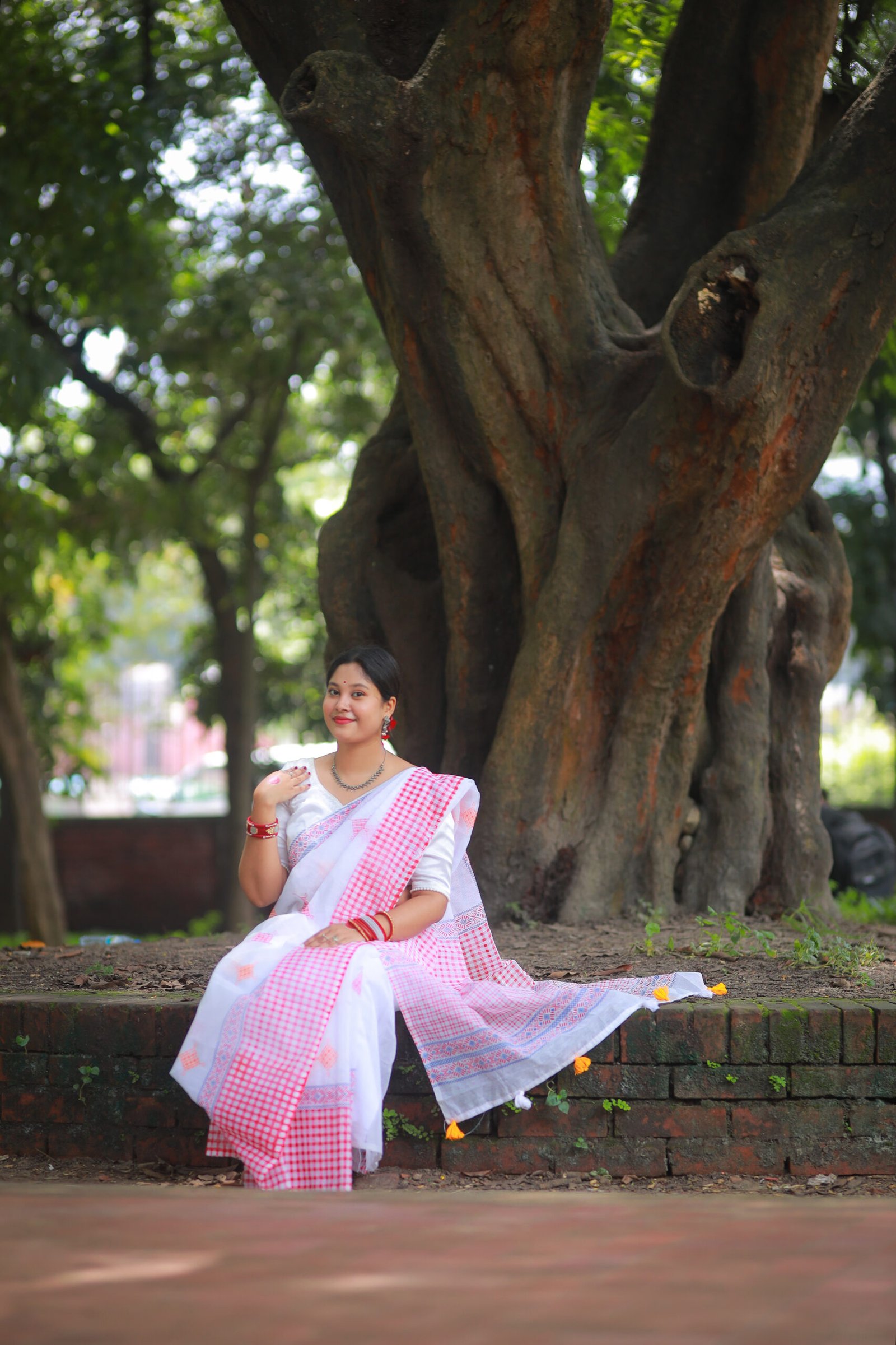 শুভ্রলাল — Cotton Saree