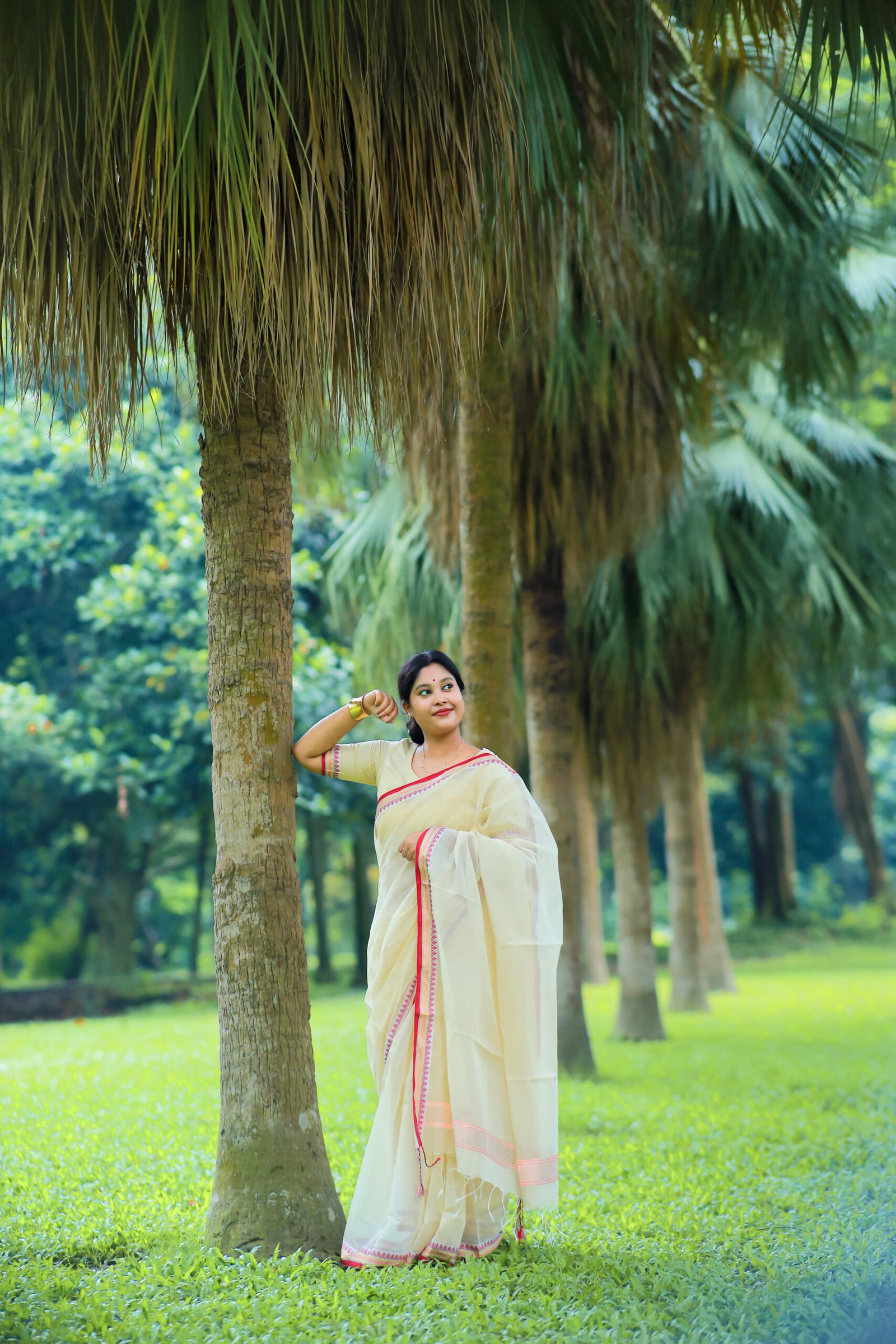 রক্তজবা — মসলিন সুতি 